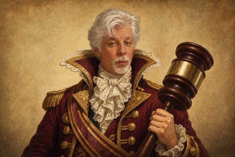 Engraved portrait of Chas Sterling